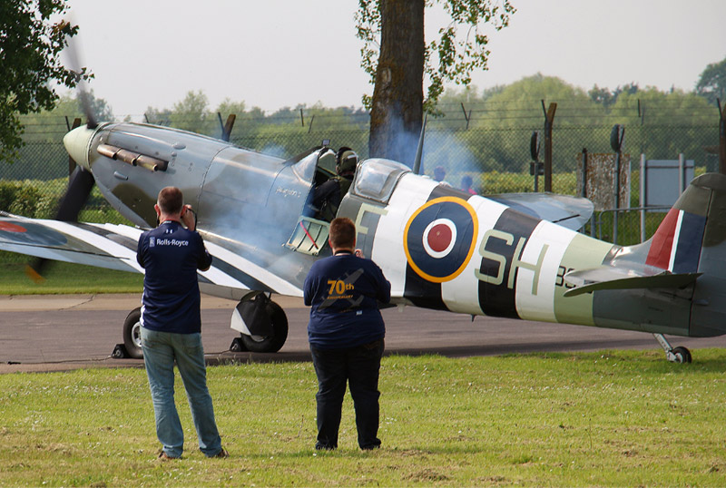 Experience day at the RAF Battle of Britain Memorial Flight