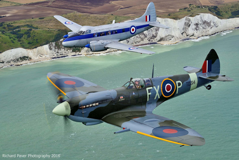 Win a flight in the ex-BBMF Devon