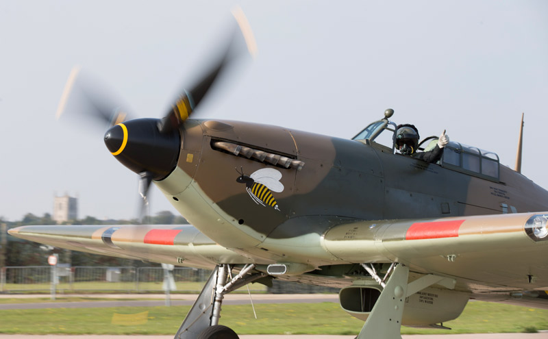Members of the RAF Memorial Flight Club have been entered into April's prize draw, to win an experience day at the BBMF.