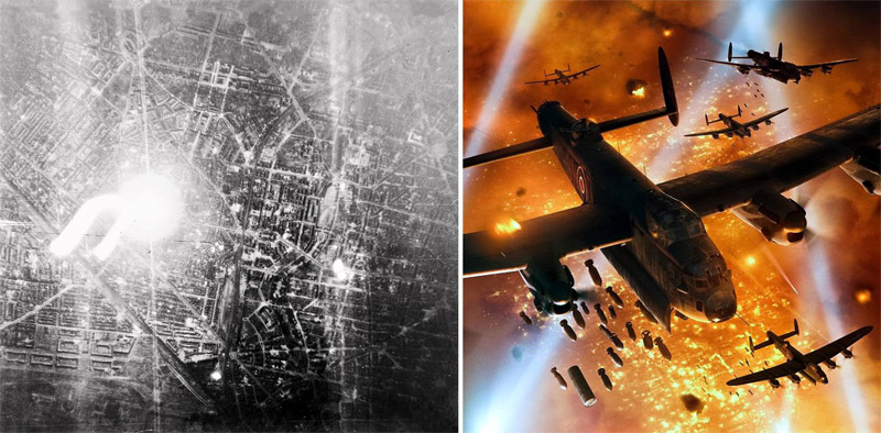 Lancaster bombing Berlin