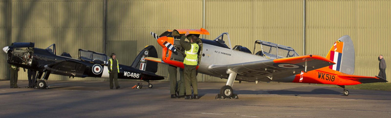 BBMF ‘Chippies’ WG486 and WK518