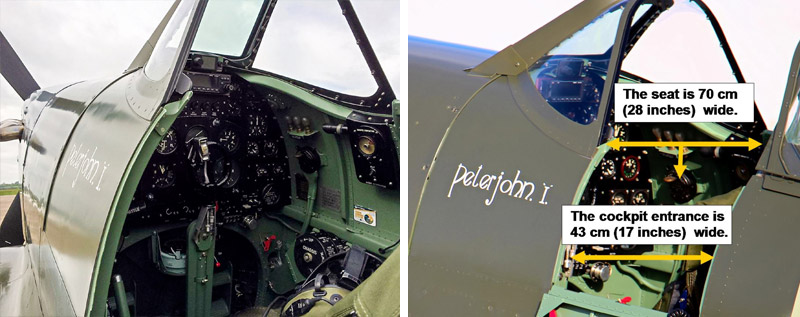 Sit in a BBMF Spitfire cockpit