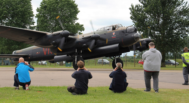 The BBMF Lancaster