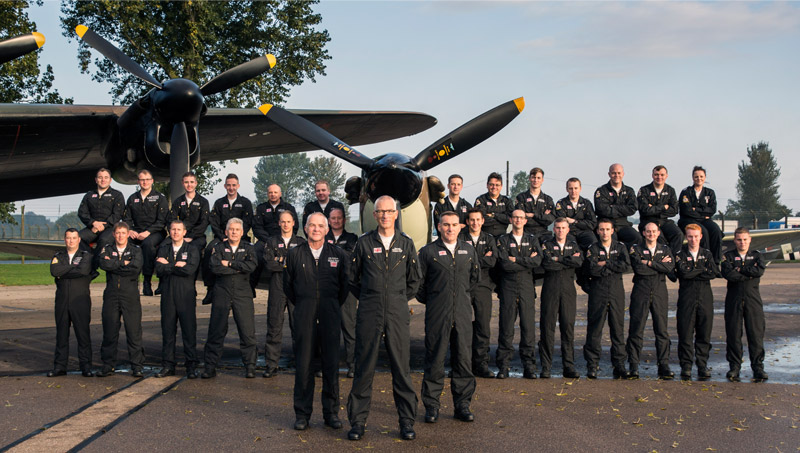 BBMF engineering team of 2017