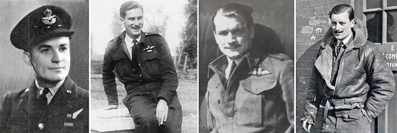 The four surviving members of ‘The Few’