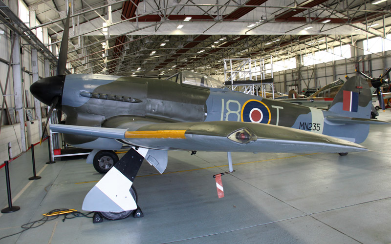 Hawker Typhoon MN235 painted as a 440 Sqn (RCAF) ‘Tiffie’
