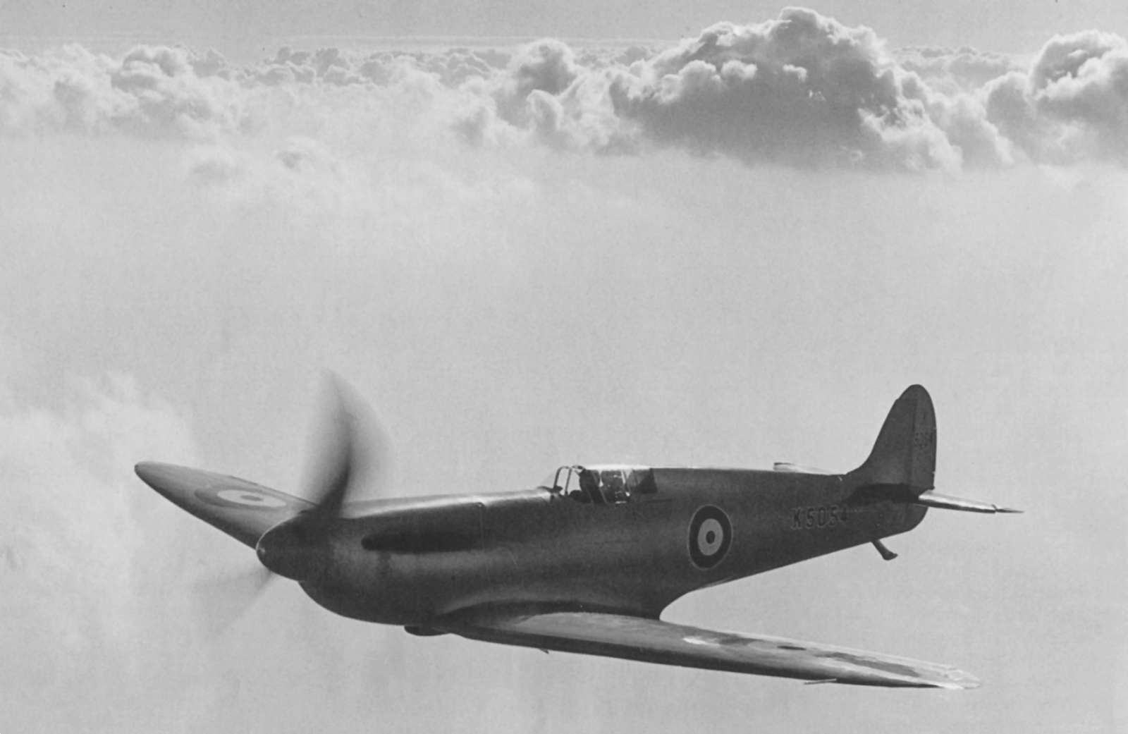 The Spitfire took her maiden flight in 1936