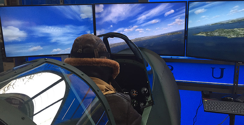 Spitfire simulator