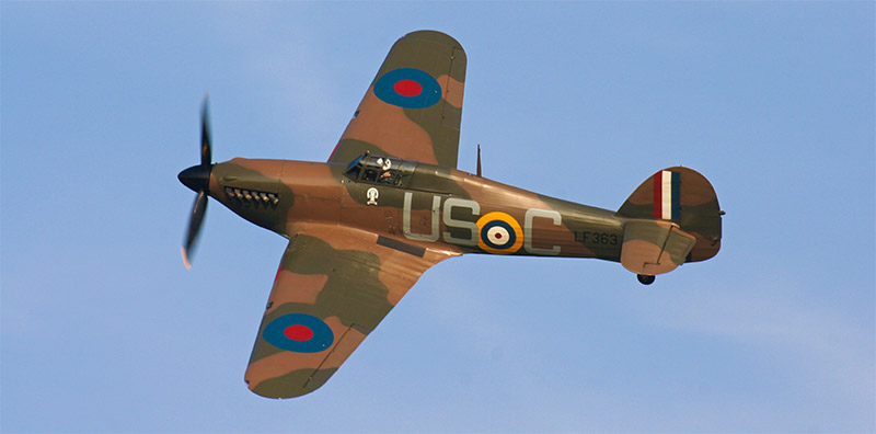 BBMF Hurricane Mk II LF363