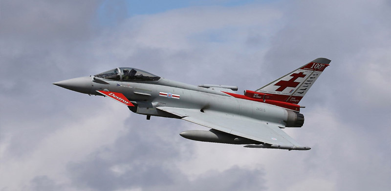 Typhoon flying