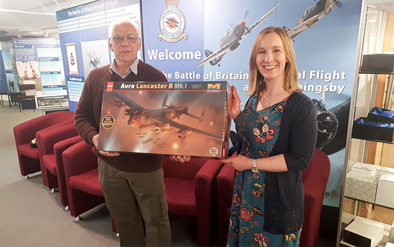 Winner of the 1/32 scale model of the Avro Lancaster