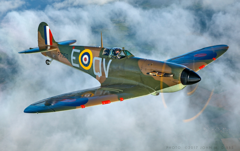 BBMF Spitfire Mk IIa P7350
