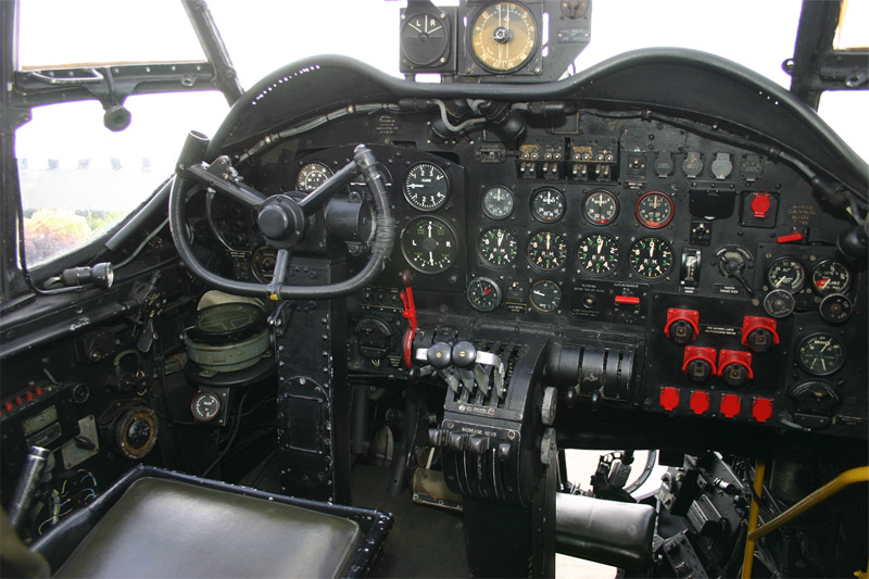 Inside Lancaster NX611 ‘Just Jane’