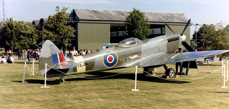 Spitfire TE311 in 1978