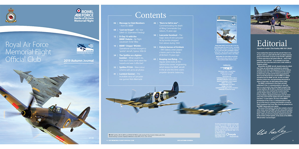 BBMF Autumn Journal 2019