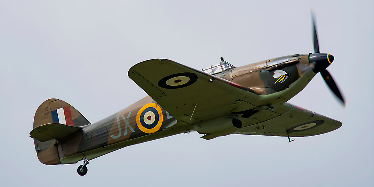 BBMF Hurricane Mk II LF363