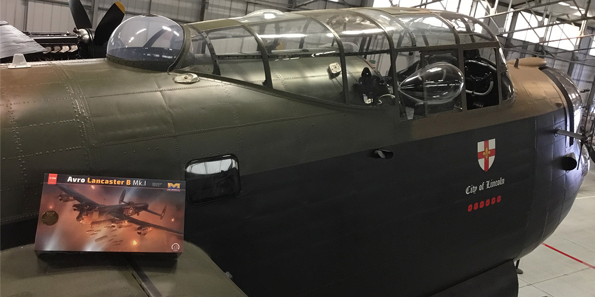 Lancaster scale model