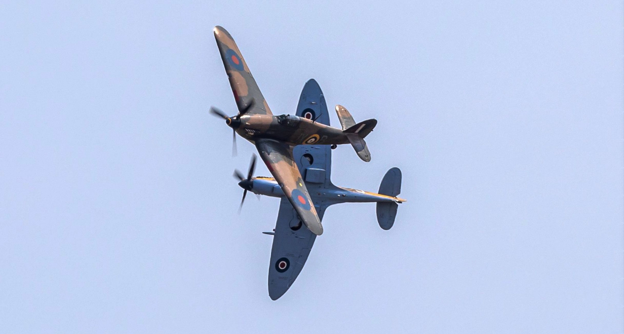 Spitfire and Hurricane practice June 2020