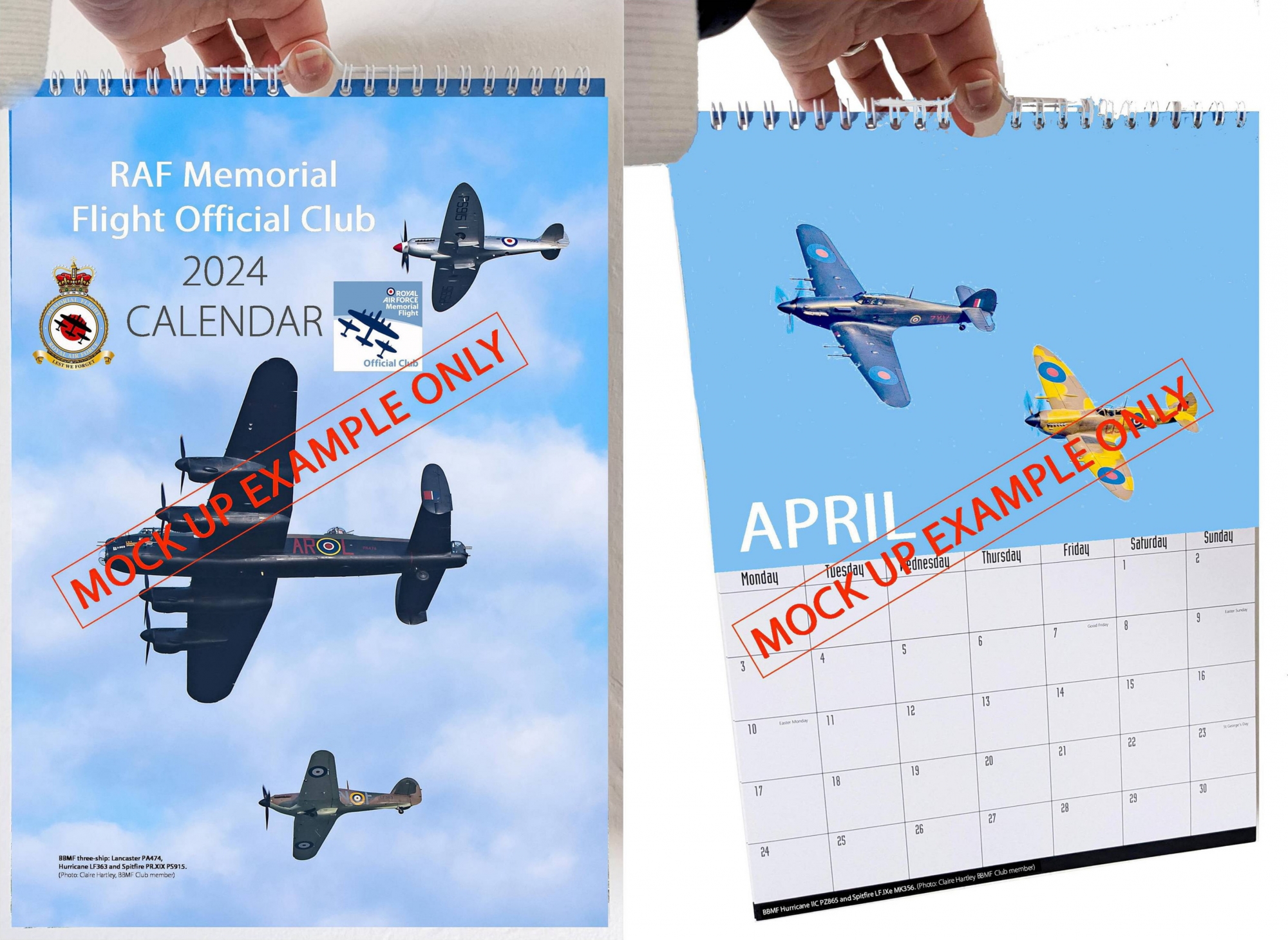 Calendar competition example