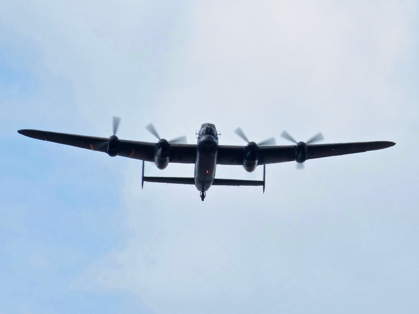 BBMF Lancaster Flypast over RAF Hendon September 2018